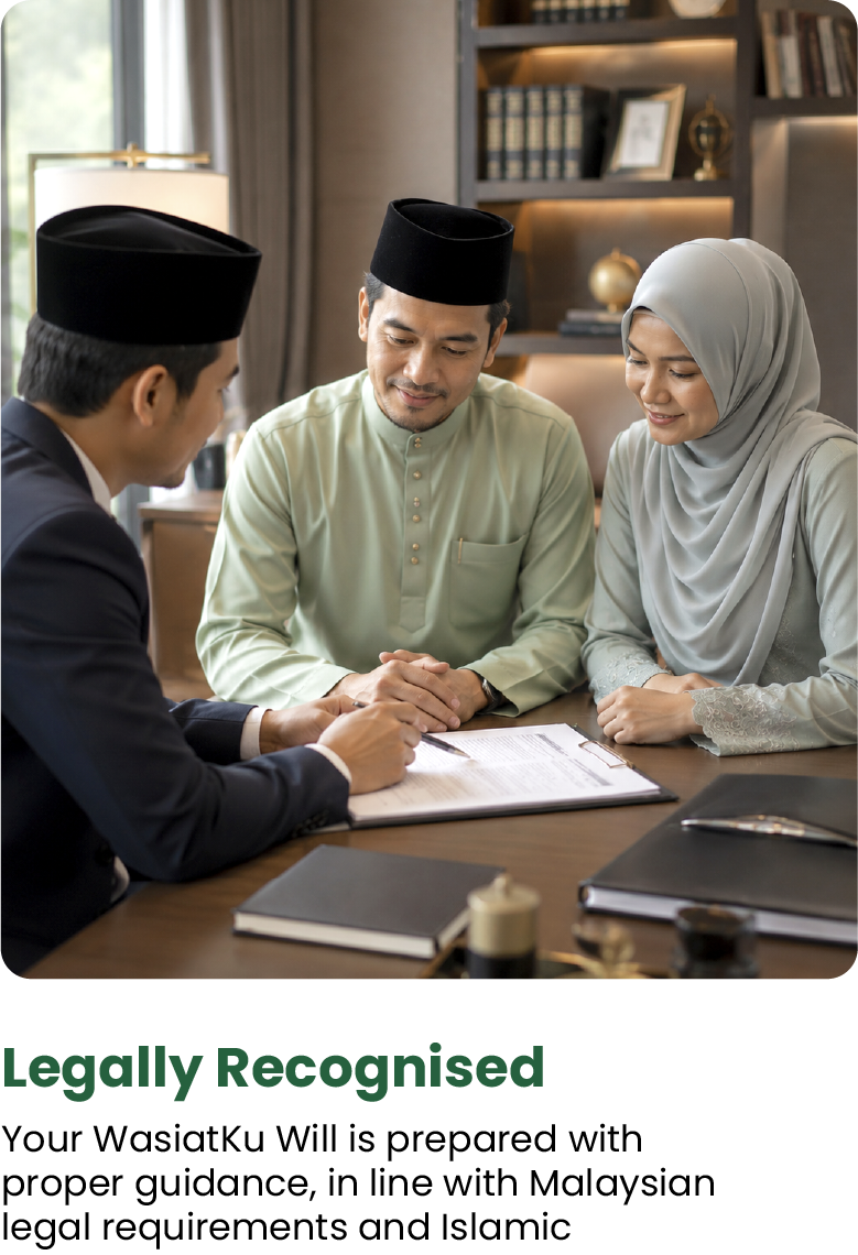 The family examines inheritance planning